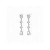 Victoria Cruz Pendientes Plata Piedras