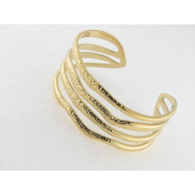 Viceroy pulsera aro acero chapado