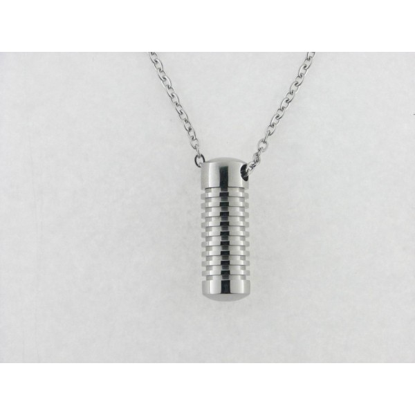 Colgante c/cadena acero