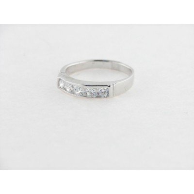 Anillo plata circonitas