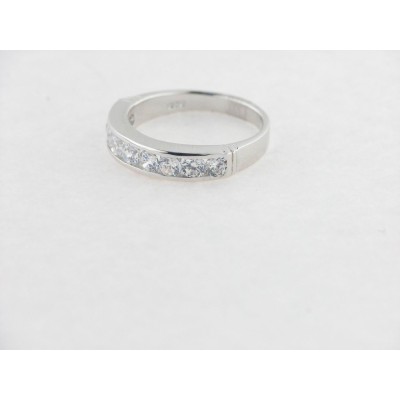 Anillo plata circonitas