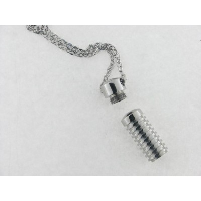 Colgante c/cadena acero