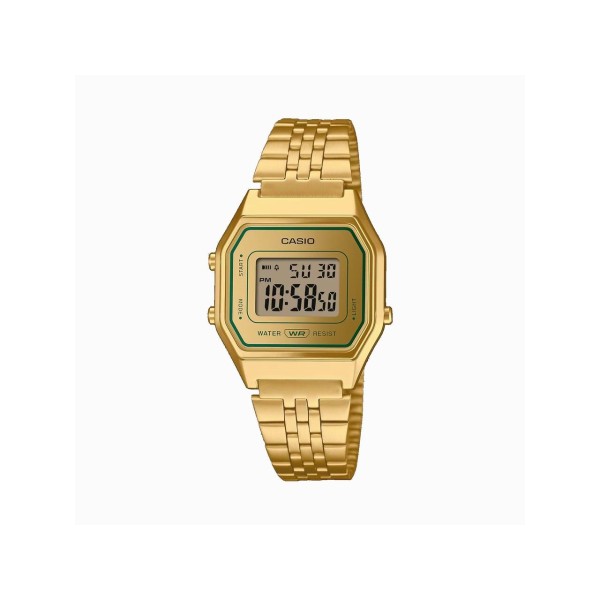 Casio Digital Acero Dorado Armys