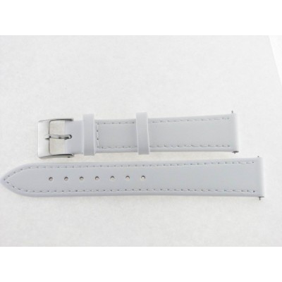 Correa Piel 18 mm blanca