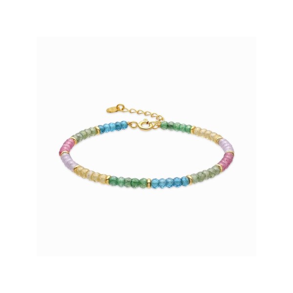 Luxenter Pulsera Shusau Plata Chapada Piedras