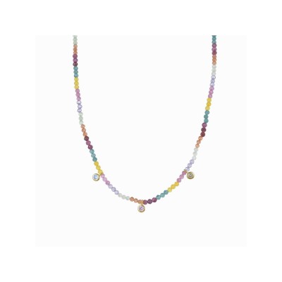 Luxenter Collar Ruane Plata Chapada Piedras