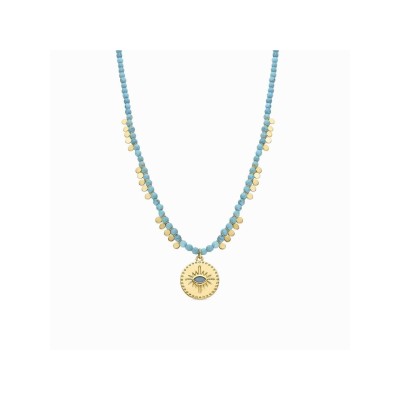 Luxenter Collar Arleo Plata Chapada Piedras