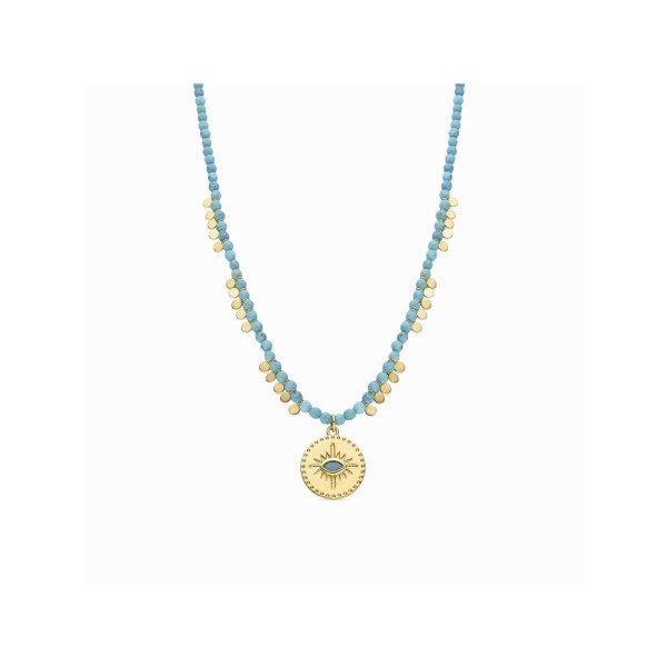 Luxenter Collar Arleo Plata Chapada Piedras