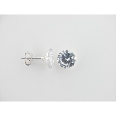 Pendientes plata circonitas