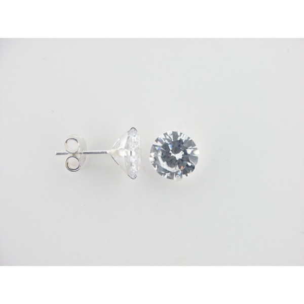 Pendientes plata circonitas