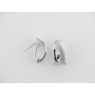 Pendientes plata circonitas