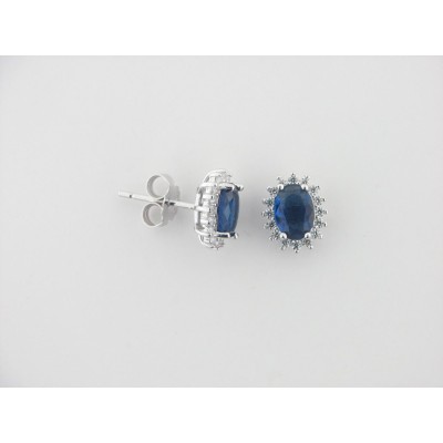 Pendientes plata circonitas