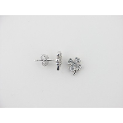 Pendientes plata circonitas