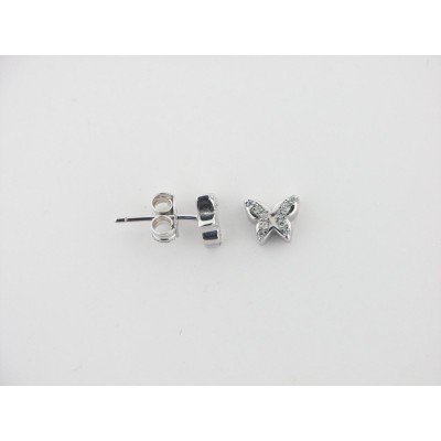 Pendientes plata circonitas