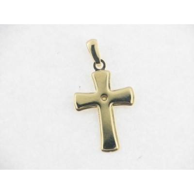 Cruz Oro Nacar Piedra