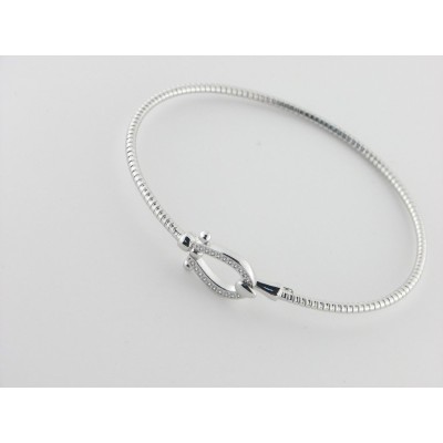 Duran Exquse brazalete plata circonitas