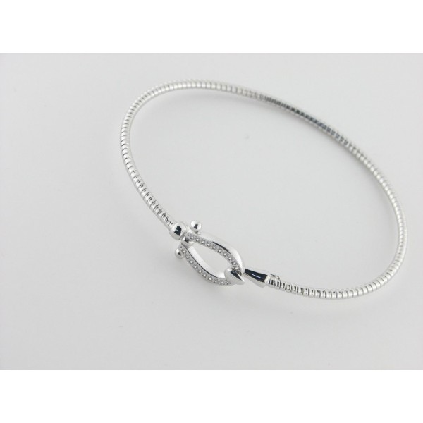 Duran Exquse brazalete plata circonitas