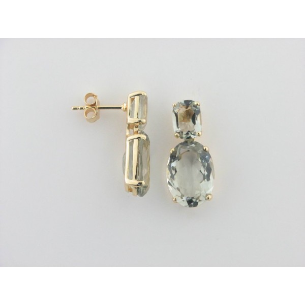 Duran Exquse pendientes plata chapada amatistas