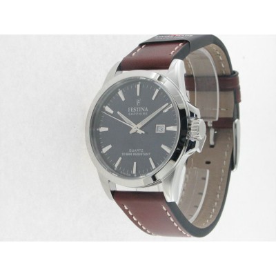 Festina Swiss Agujas Acero Correa