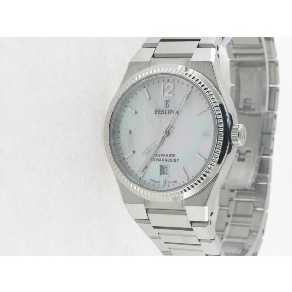 Festina Swiss agujas acero