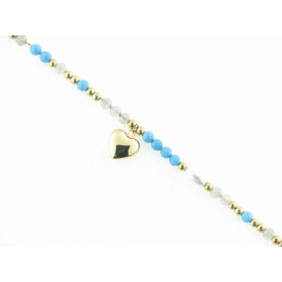 Lotus Pulsera Acero Chapado