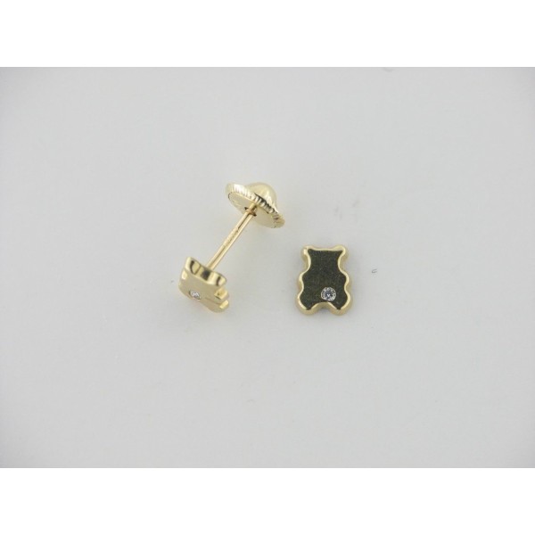 Pendientes Oro Piedra
