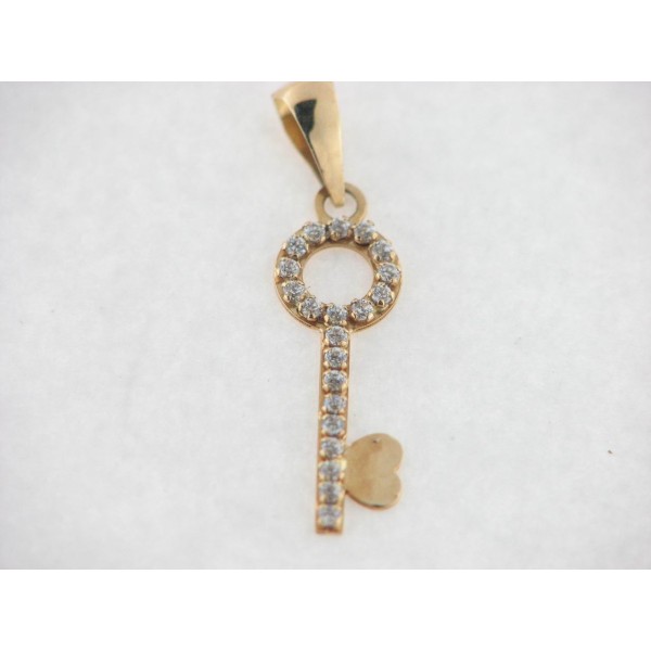 Colgante Oro Piedras