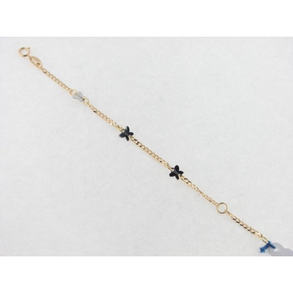 Pulsera Reciem Oro Bicolor
