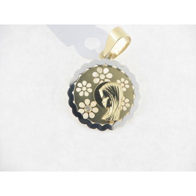 Medalla Oro Bicolor
