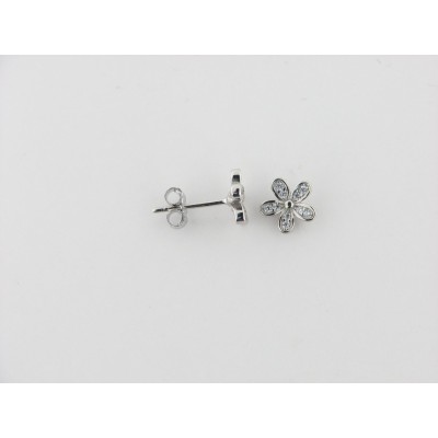 Pendientes plata circonitas