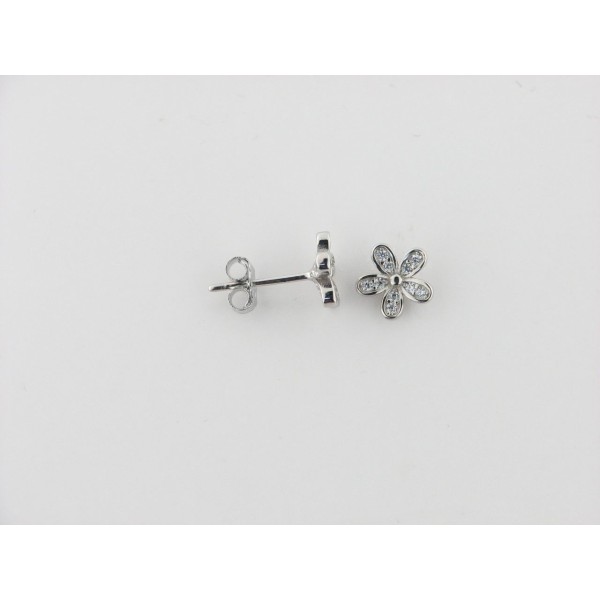 Pendientes plata circonitas