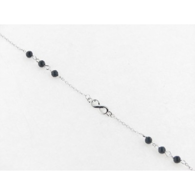 Pulsera plata piedras