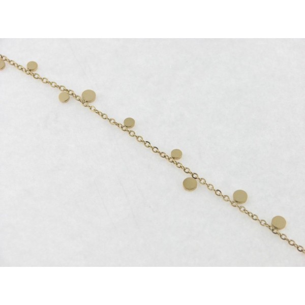 Lotus pulsera acero chapado