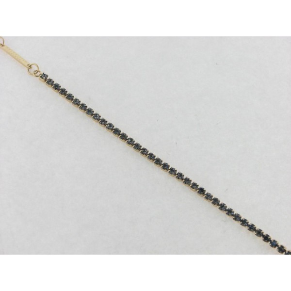 Daniel Wellington pulsera acero chapado piedras