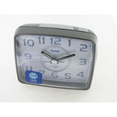 Sami Despertador Agujas Gris