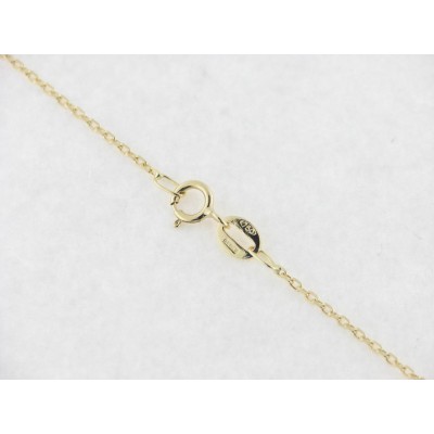 Cadena Oro 60 cm Forzada