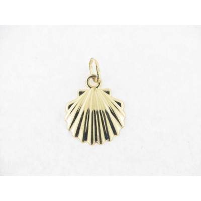 Colgante Oro Concha Santiago