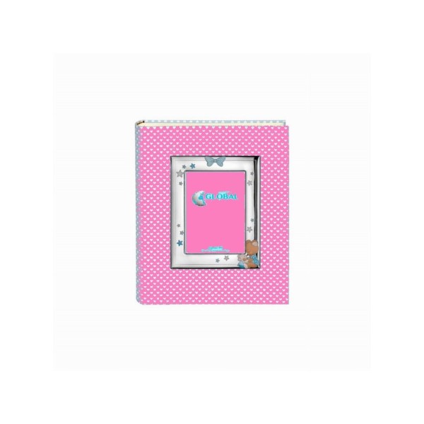 Album Infantil Osito 20 x25 Rosa