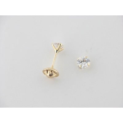 Pendientes Oro Piedra
