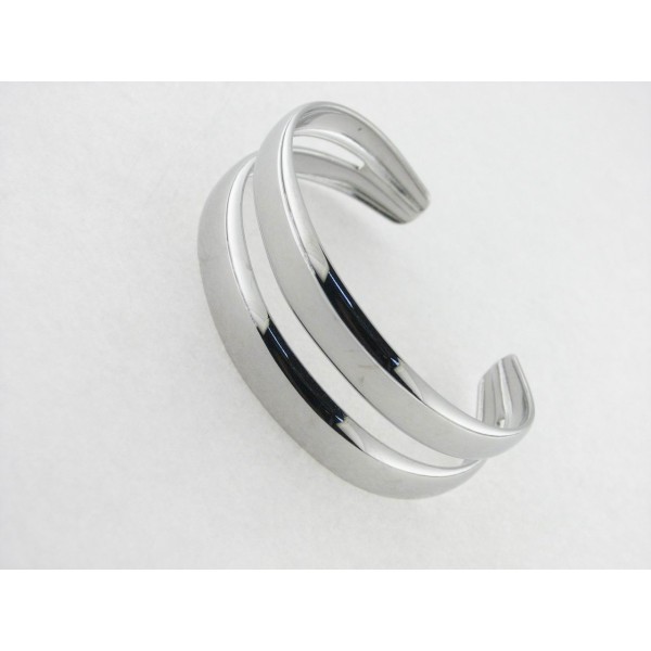 Lotus pulsera aro acero