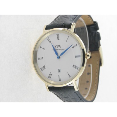 Daniel Wellington agujas acero piel