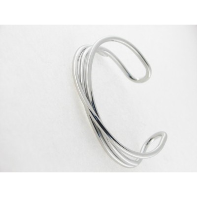 Lotus pulsera aro acero