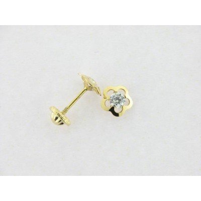 Pendientes Oro Piedra