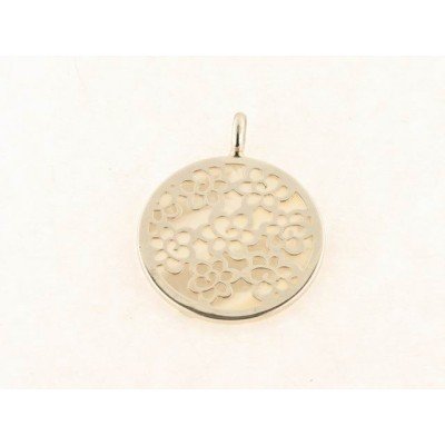 Colgante Oro Blanco Nacar