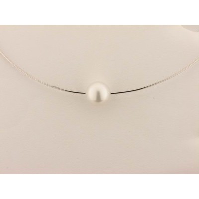 Gargantilla Oro Blanco Perla Australiana