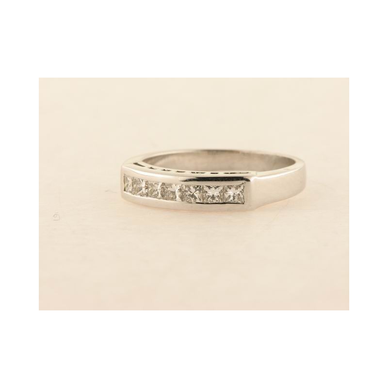 Sortija Oro Blanco Diamantes