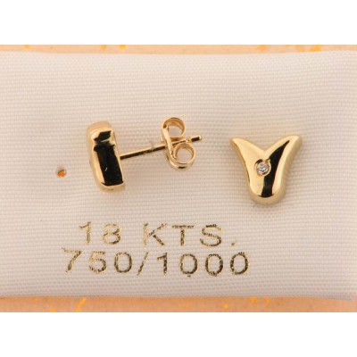 Pendientes Oro Piedras
