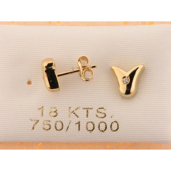 Pendientes Oro Piedras