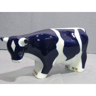Vaca nº 1 azul (cabeza alta)