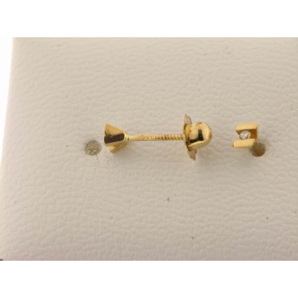 Pendientes Oro Diamantes
